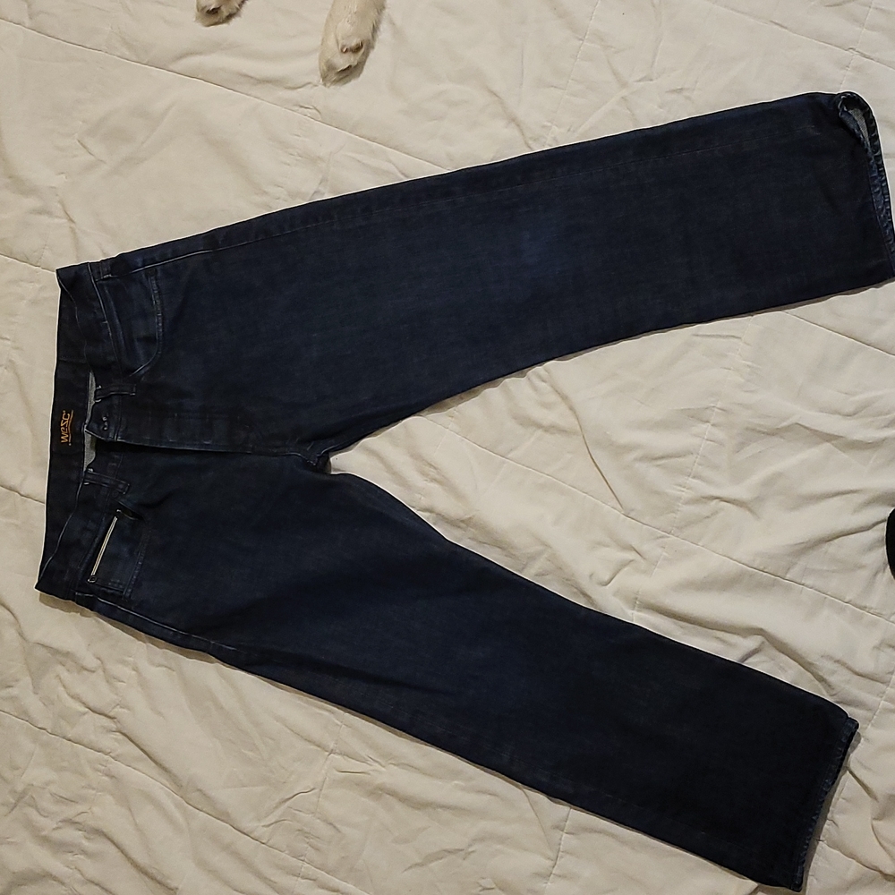 WESC Merwin in 370 Stash rinse selvage 0052 fabric 13.25 Oz Japanese selvage den